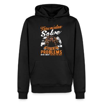 Tarantel Spinne Tarantula - Männer Premium Bio Hoodie - Schwarz - Vorne - Nico (187cm)