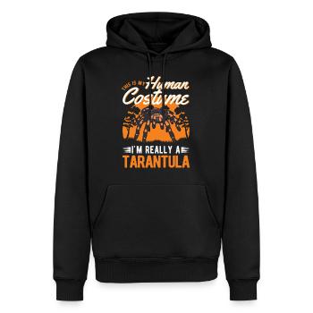 Tarantel Halloween Spinne Tarantula - Männer Premium Bio Hoodie - Schwarz - Vorne - Nico (187cm)