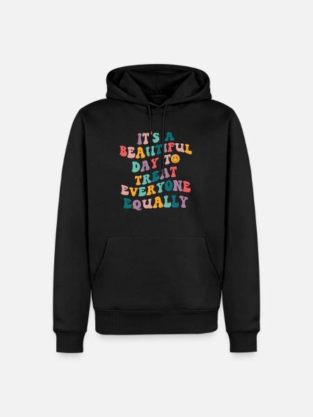 Feminismus Feminismus Frauen Gleichberechtigung - Herre Premium økologisk hoodie - sort