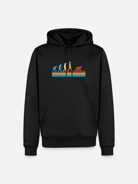 Pavé, Évolution, Sertisseur, Pavé - Sweat à capuche Premium bio Homme - noir