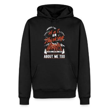 Ants, Ant Farm, Anthill, Fire Ants - Men’s Premium Organic Hoodie - black - Front - Nico (187cm)
