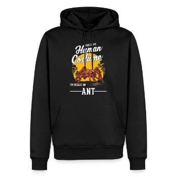 Ants, Ant Farm, Anthill, Fire Ants - Men’s Premium Organic Hoodie - black - Front - Nico (187cm)