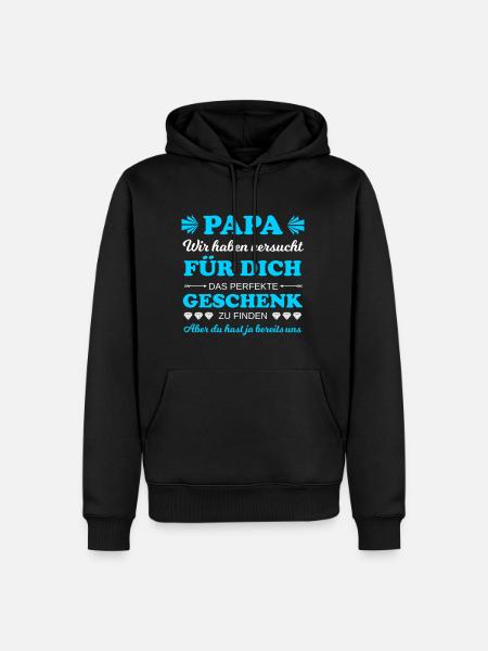 Perfect gift for dad - Men’s Premium Organic Hoodie - black