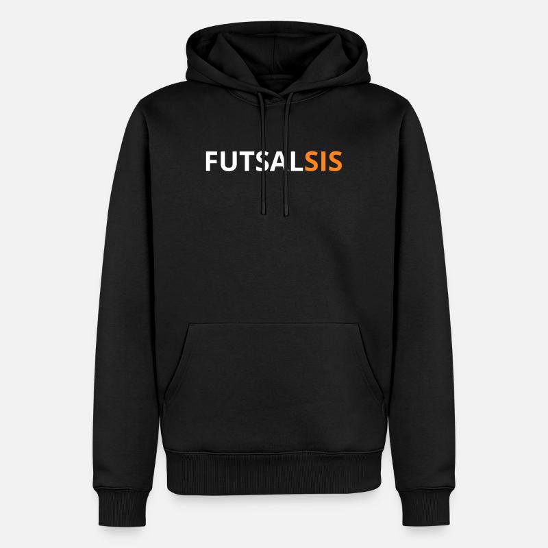 FUTSALSIS Original - Sweat à capuche Premium bio Homme - noir