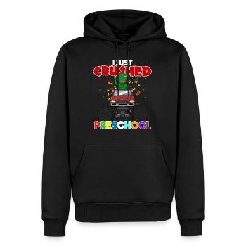 Monster Truck Dinosaur Preschool I Gift - Men’s Premium Organic Hoodie - black - Front - Nico (187cm)