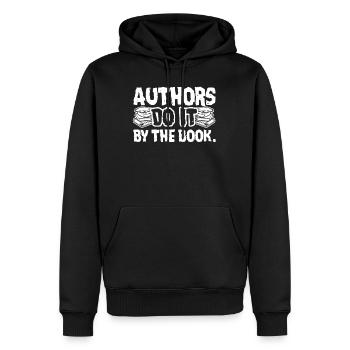 Book Authors Do It By the Book - Men’s Premium Organic Hoodie - black - Front - Nico (187cm)