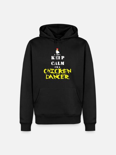 I am A Chicken Dancer - Men’s Premium Organic Hoodie - black