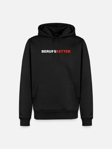 Professional rescuer - Men’s Premium Organic Hoodie - black
