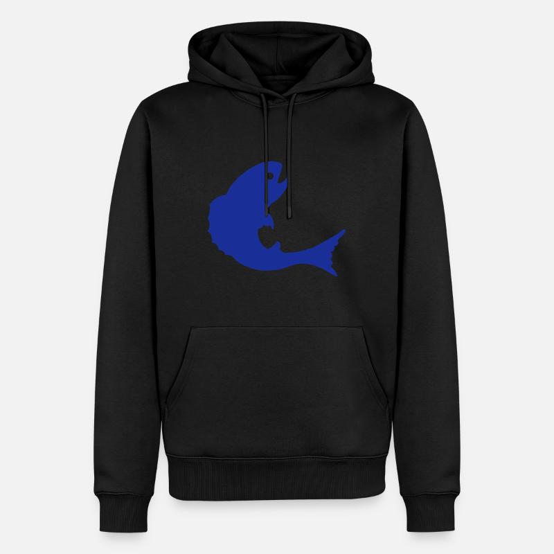 fisch - Männer Premium Bio Hoodie - undefined