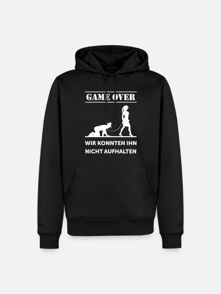 JGA - Game Over Wir konnten Ihn nicht aufhalten - Männer Premium Bio Hoodie - Schwarz