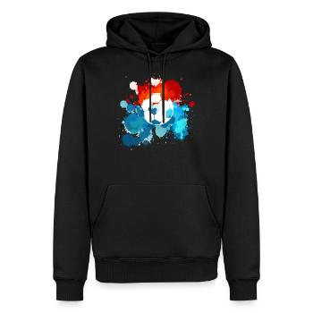 Football Colors. Gift! - Men’s Premium Organic Hoodie - black - Front - Nico (187cm)