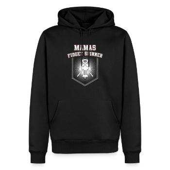Mama's Fidget Spinner a l'air drôle. Cadeau. - Sweat à capuche Premium bio Homme - noir - Devant - Nico (187cm)