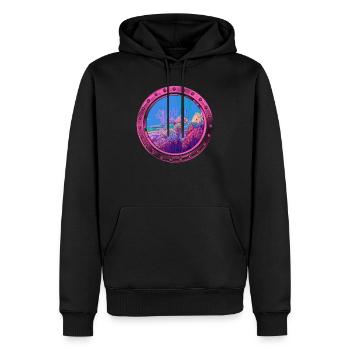 unter Wasser Aquarium Meer Ozean Boot - Männer Premium Bio Hoodie - Schwarz - Vorne - Nico (187cm)