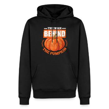 Halloween Geburt Mann Schwangerschaft Geschenk - Männer Premium Bio Hoodie - Schwarz - Vorne - Nico (187cm)