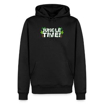 Dschungel Regenwald Naturschutz Amazonas Natur - Männer Premium Bio Hoodie - Schwarz - Vorne - Nico (187cm)