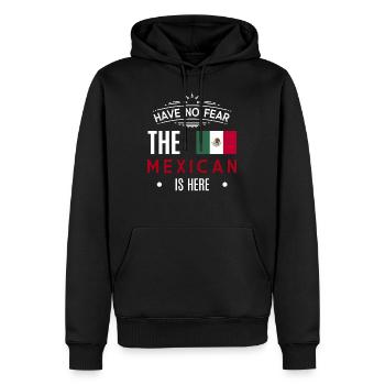 Mexiko Mexikaner - Männer Premium Bio Hoodie - Schwarz - Vorne - Nico (187cm)
