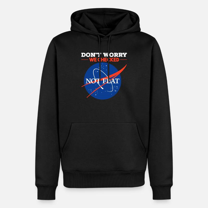Science Physics Vol spatial - Sweat à capuche Premium bio Homme - noir