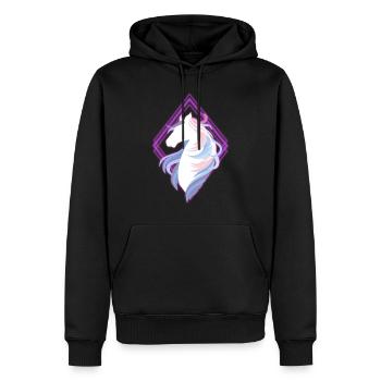 Pferd Fohlen Pferdeliebe Reitsport Pony Geschenk - Männer Premium Bio Hoodie - Schwarz - Vorne - Nico (187cm)