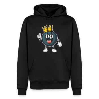Billard Queue Billardkugel Snooker Pool Kinder - Männer Premium Bio Hoodie - Schwarz - Vorne - Nico (187cm)
