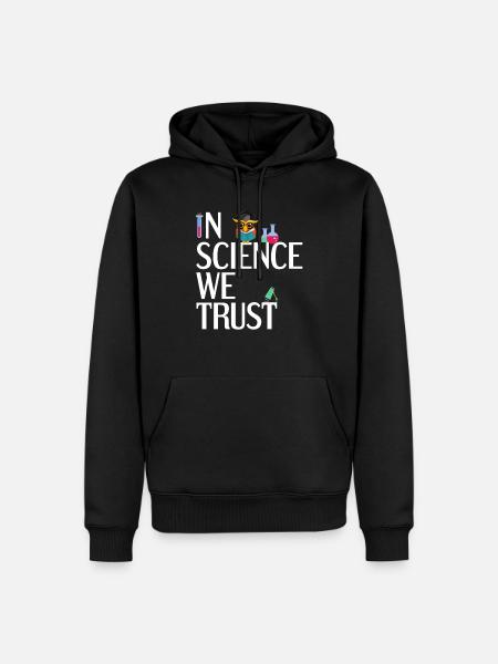 Enseignants Chercheurs Science scientifique - Sweat à capuche Premium bio Homme - noir