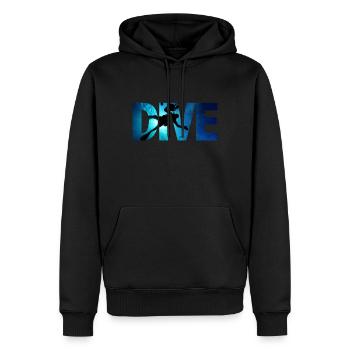 Scuba Diving - Männer Premium Bio Hoodie - Schwarz - Vorne - Nico (187cm)
