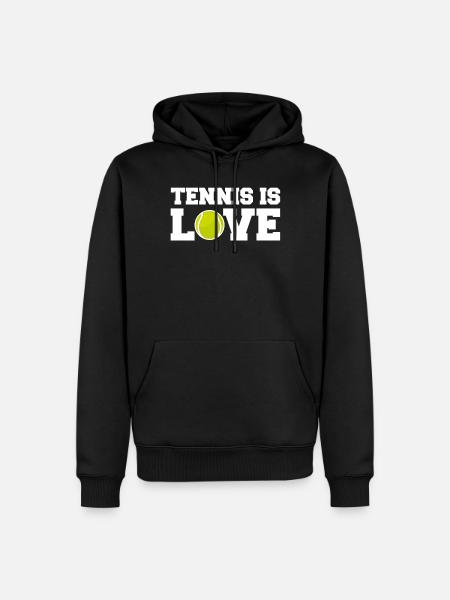 Tennis rackets - Men’s Premium Organic Hoodie - black