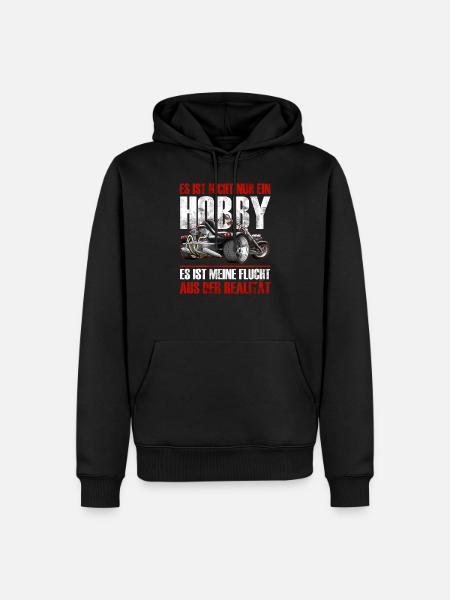 TRIKER HOBBY T-SHIRT - Men’s Premium Organic Hoodie - black
