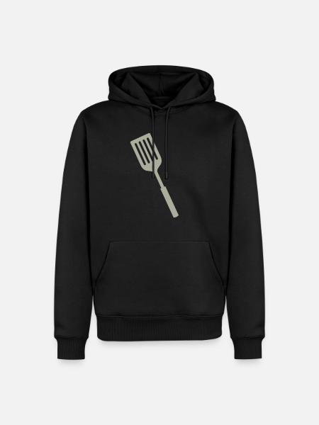 Spatula Gift idea - Men’s Premium Organic Hoodie - black