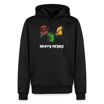 Chemie Schwermetalle Wissenschaft - Männer Premium Bio Hoodie - Schwarz - Vorne - Nico (187cm)