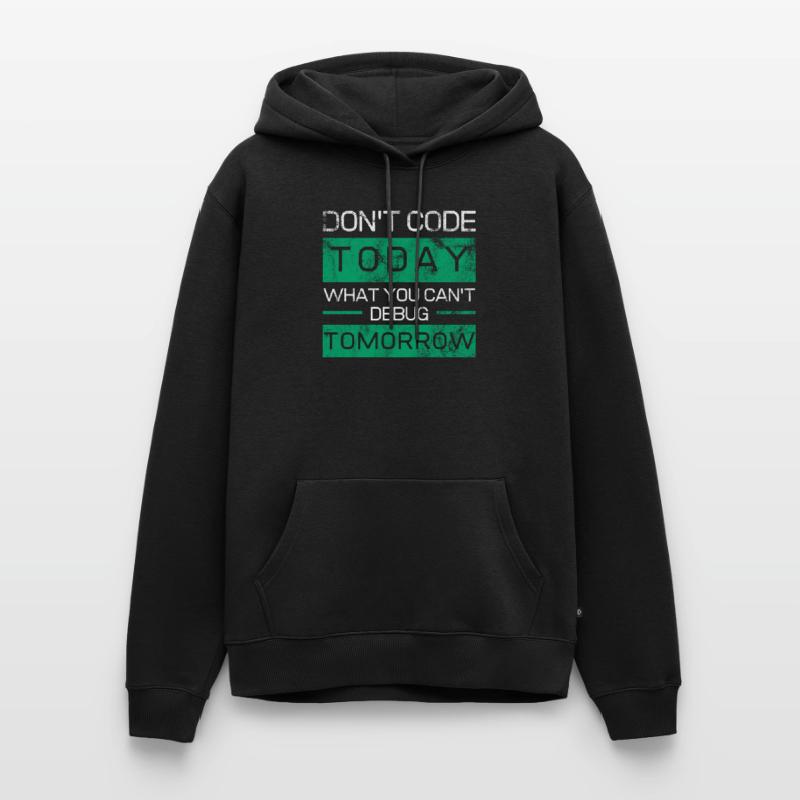 Funny gift programmer coder nerds Men’s Premium Organic Hoodie