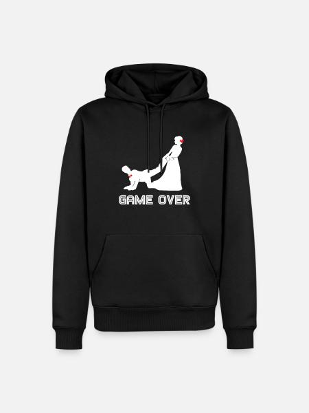 Junggesellenabschied Junggeselle JGA - Männer Premium Bio Hoodie - Schwarz