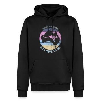 Australien Ruft Reisen Backpacker - Männer Premium Bio Hoodie - Schwarz - Vorne - Nico (187cm)