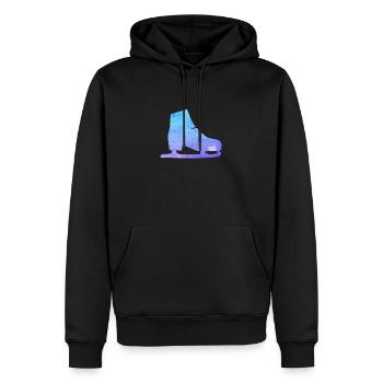 Eiskunstlauf - Männer Premium Bio Hoodie - Schwarz - Vorne - Nico (187cm)