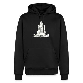 Porta Westfalica Kaiser Wilhelm Denkmal Heimat - Männer Premium Bio Hoodie - Schwarz - Vorne - Nico (187cm)