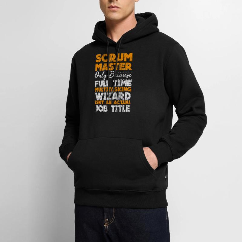 Scrock Master Developer Docker Container Git Touch Sweat à capuche Premium bio Homme