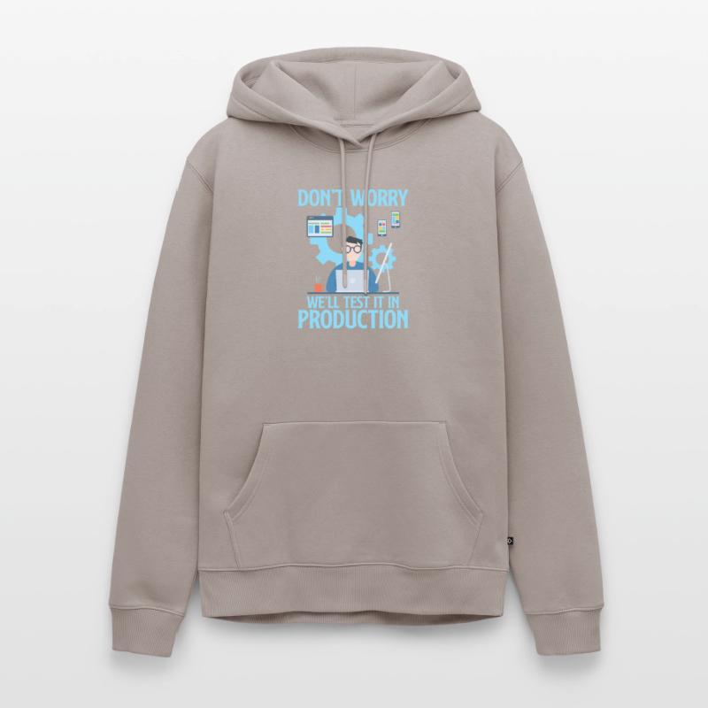 Programmer code informatics coder programming Men’s Premium Organic Hoodie