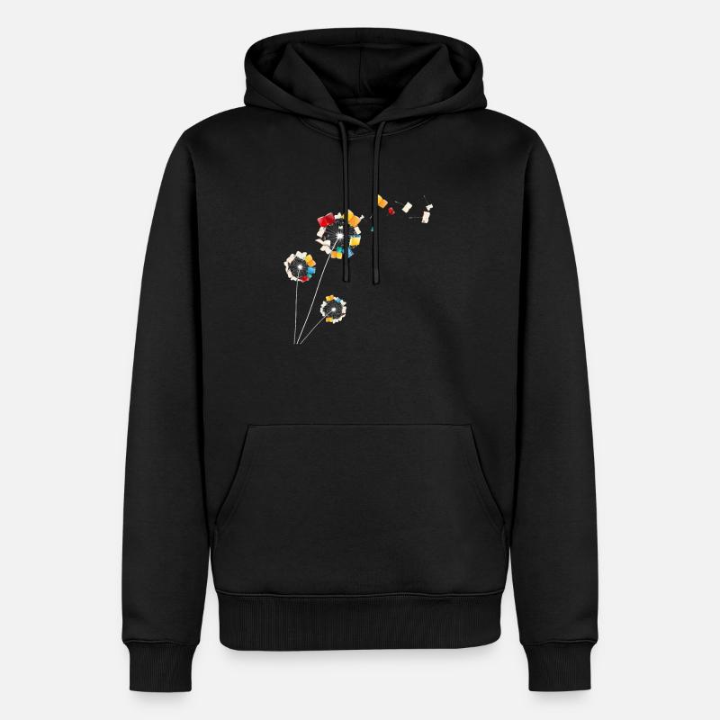 Lesen - Männer Premium Bio Hoodie - Schwarz