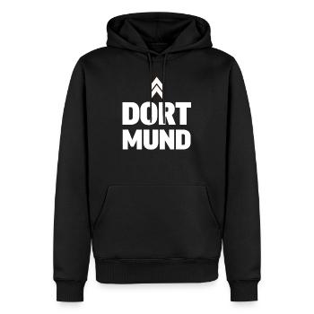 Lustig Witzig Spaß Karneval Fasching Spruch Kostüm - Männer Premium Bio Hoodie - Schwarz - Vorne - Nico (187cm)