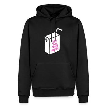 Diabetes - Männer Premium Bio Hoodie - Schwarz - Vorne - Nico (187cm)