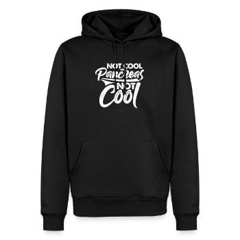 Diabetes - Männer Premium Bio Hoodie - Schwarz - Vorne - Nico (187cm)