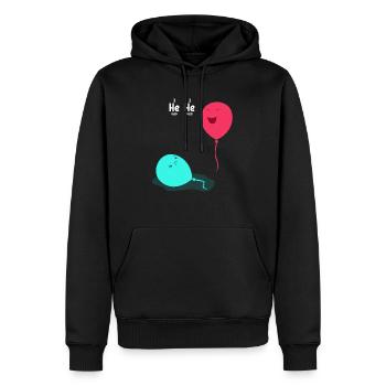 Biologie Science Chimie Laboratoire Cadeau - Sweat à capuche Premium bio Homme - noir - Devant - Nico (187cm)