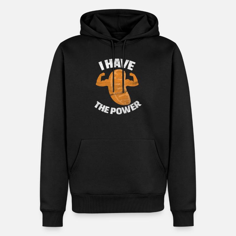 la biologie - Sweat à capuche Premium bio Homme - noir