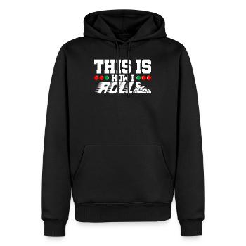 Go Kart Racing Kart Driver Gokart Kart Track Gift - Sweat à capuche Premium bio Homme - noir - Devant - Nico (187cm)