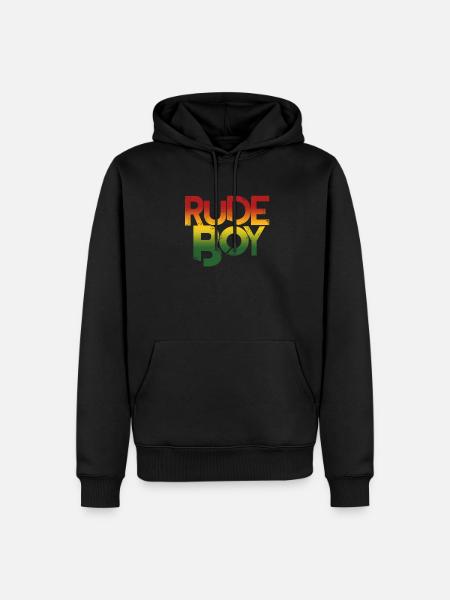 Rasta - Men’s Premium Organic Hoodie - black