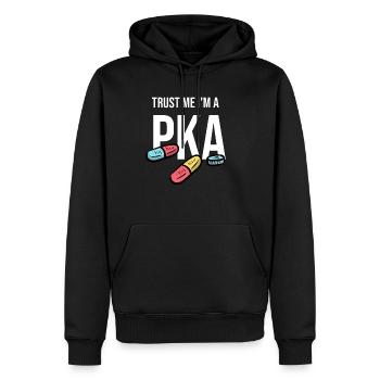 PKA Geschenk Pharmazeut Pharmazie Apotheken - Männer Premium Bio Hoodie - Schwarz - Vorne - Nico (187cm)