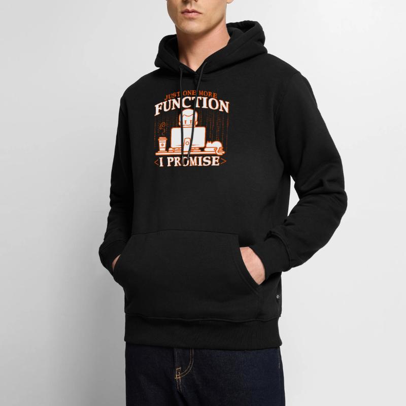 Softwareentwickler Computerfreak Programmierer Männer Premium Bio Hoodie