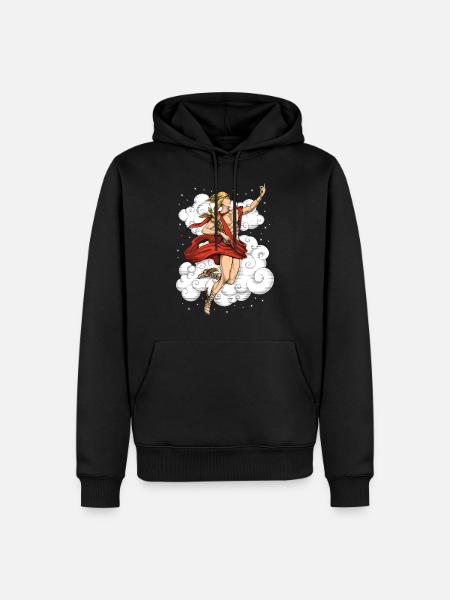 Greek God Hermes - Men’s Premium Organic Hoodie - black