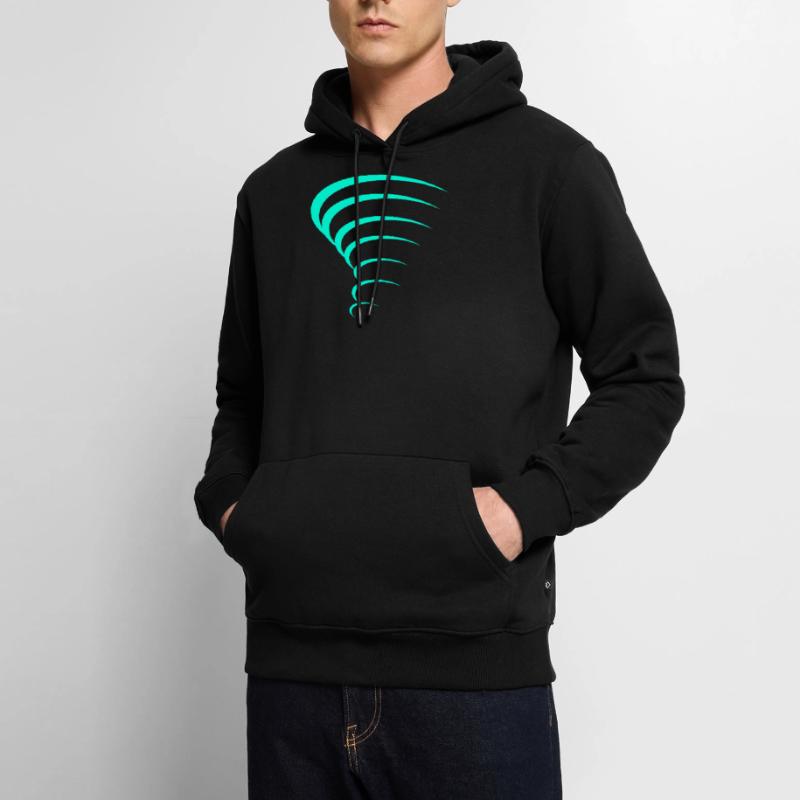 Conception de tornade Sweat à capuche Premium bio Homme