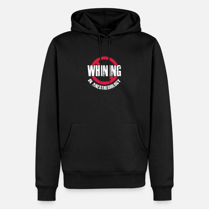 Anesthésie - Sweat à capuche Premium bio Homme - noir