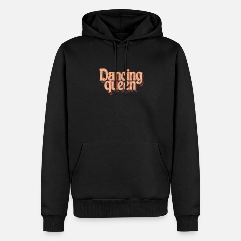 Disco - Sweat à capuche Premium bio Homme - noir